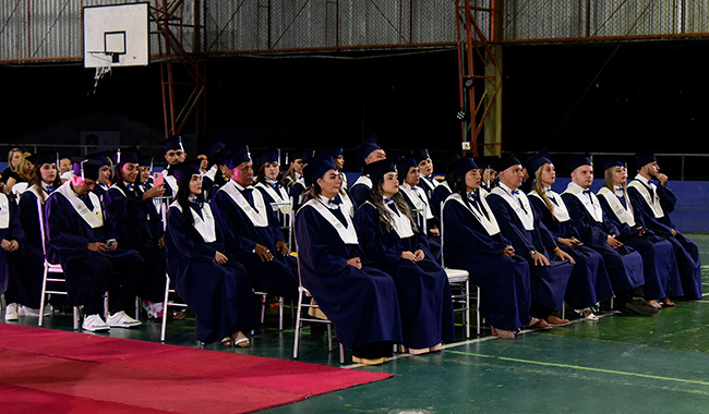 En la ceremonia se vivió la graduación de nuevos profesionales