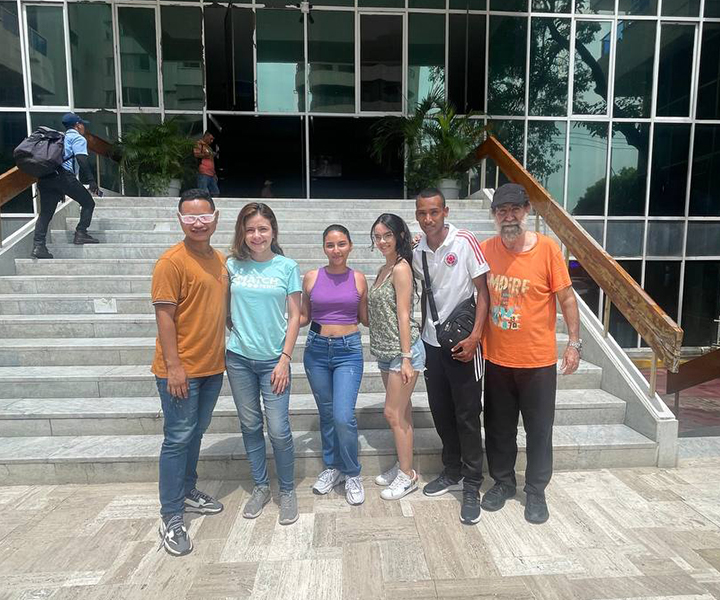 Estudiantes en la Universidad de Cartagena