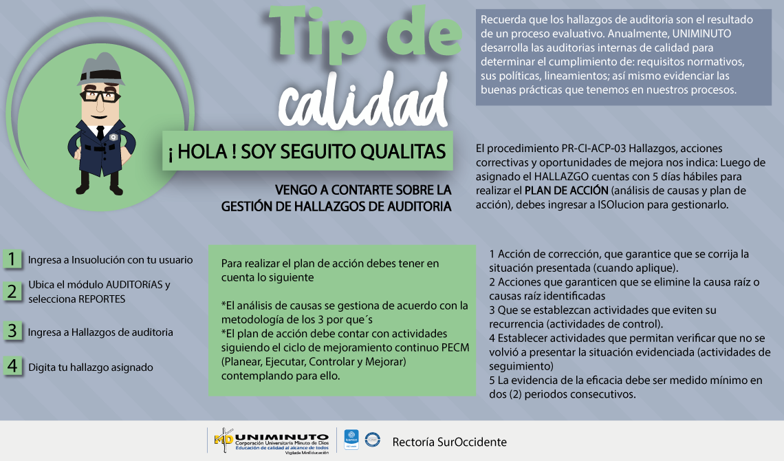 Tip de calidad 