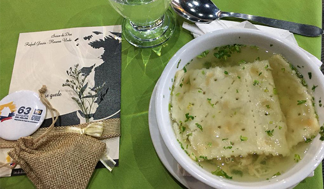 Consomé de Pollo se compartió durante el evento