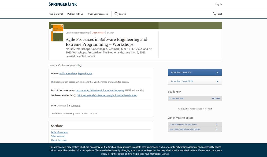 Springer e-books
