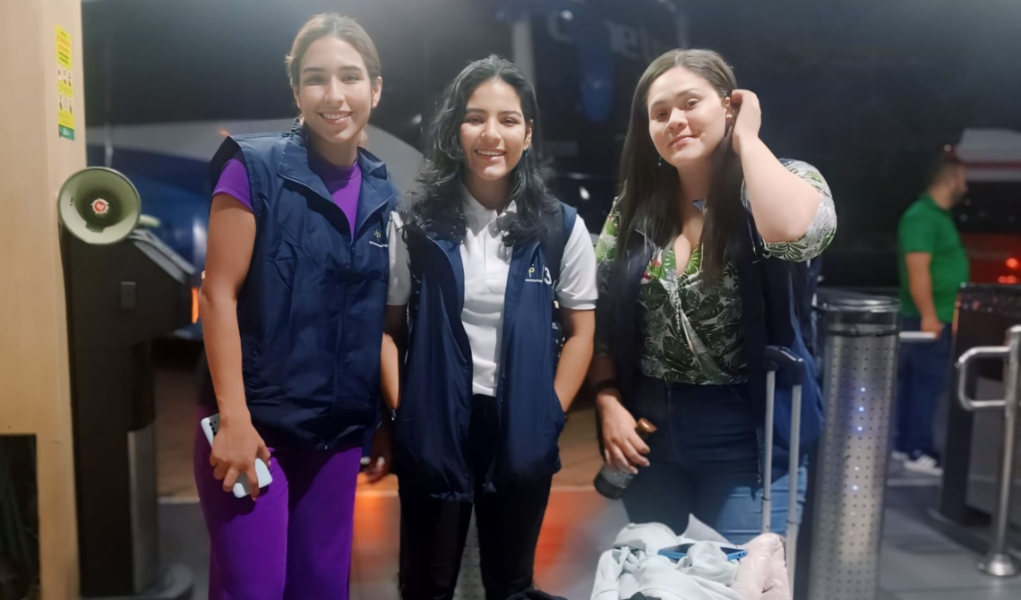 Estudiantes en inmersión