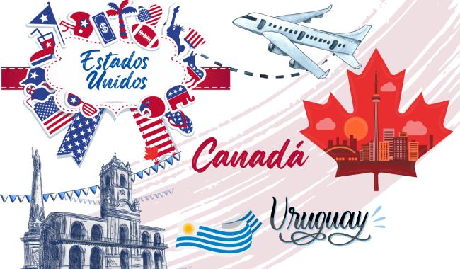 Canadá, Estados Unicos Uruguay