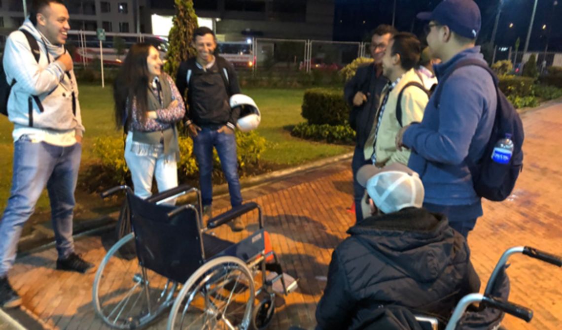 Sensibilización a estudiantes del CRZ en discapacidad física