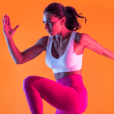 mujer haciendo ejercicio