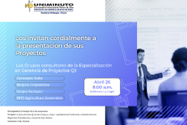 Presentación de proyectos