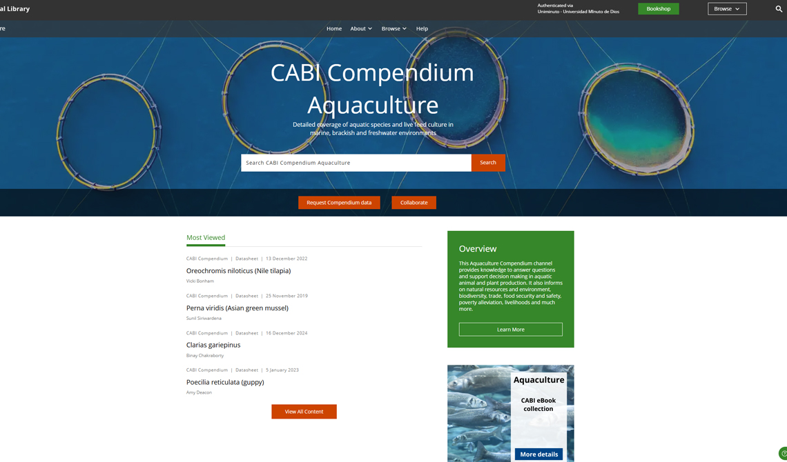 CABI Acuicultura