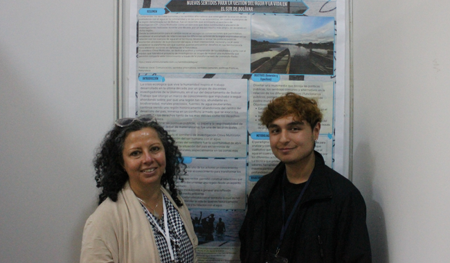 Presentación de proyectos de investigación por estudiantes