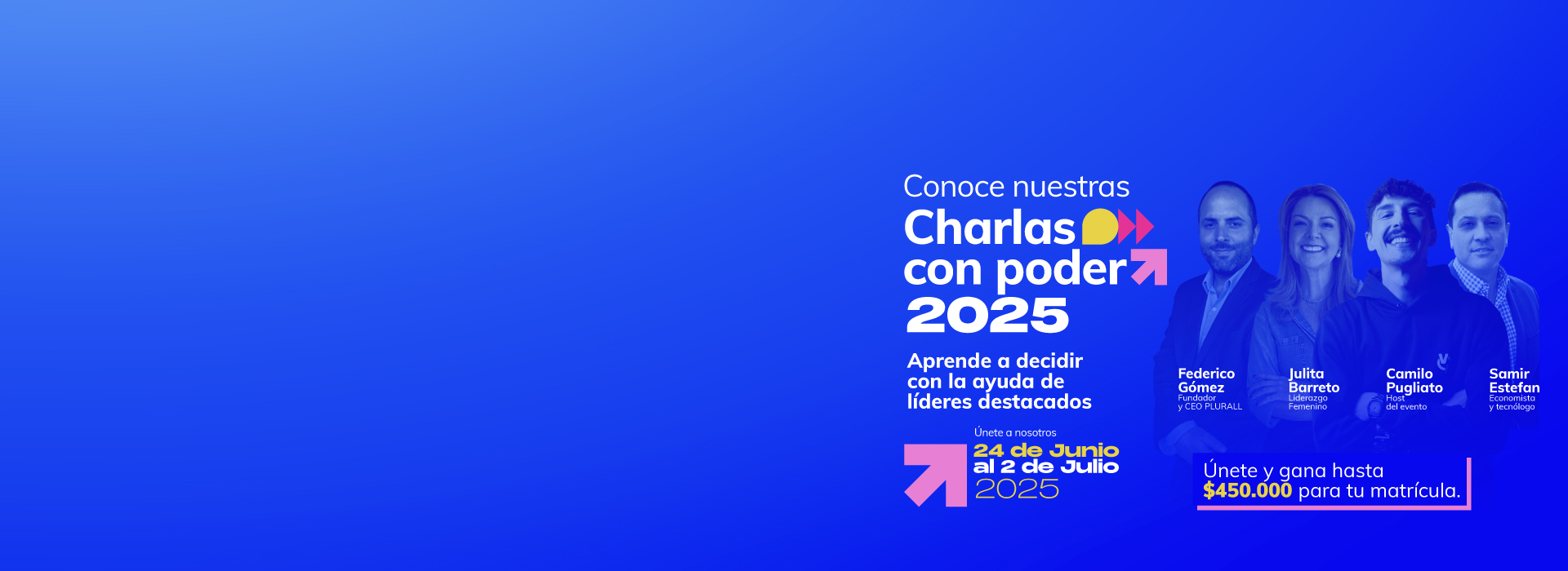 banner evento El Poder de Elegir 
