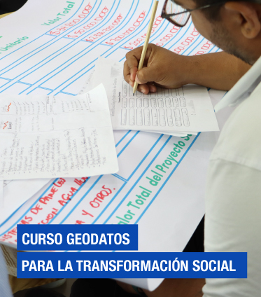 CURSO GEODATOS PARA LA TRANSFORMACIÓN SOCIAL 