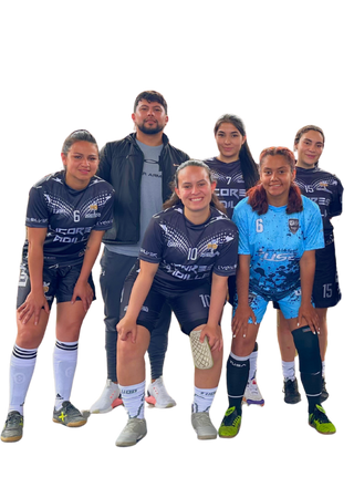 Equipo femenino futbol UNIMINUTO