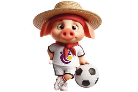 Mascota oficial de juegos nacionales 2024