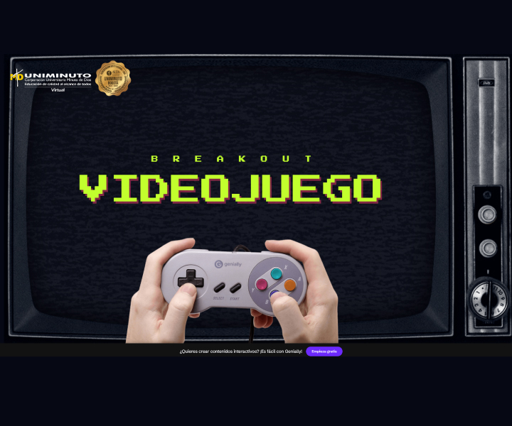 control de video juego