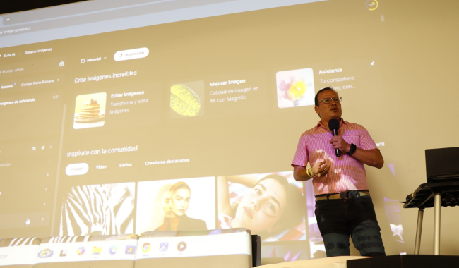 Felipe Dussan, diseñador gráfico y productor audiovisual.