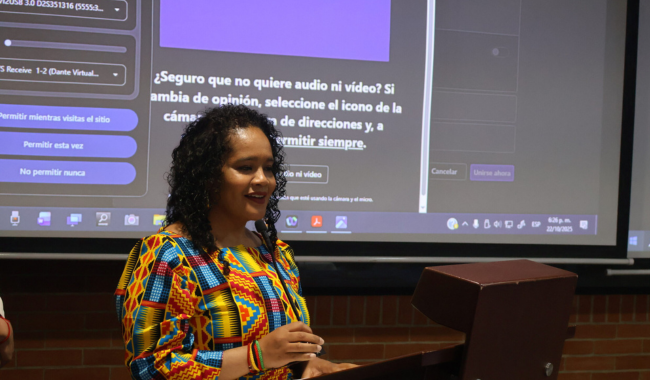 Daira Caicedo, Directora del Programa de Trabajo Social