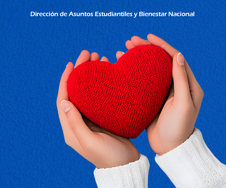 Imagen de un corazón tejido 