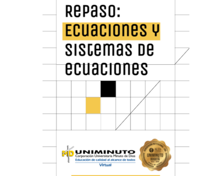 Refuerzo: Ecuaciones y sistema de ecuaciones