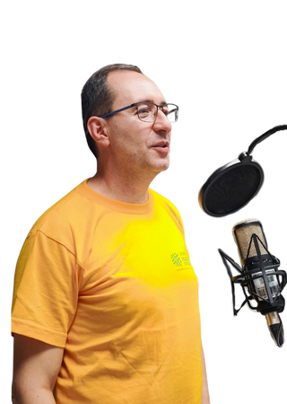 Fotografía Padre Salomón en el VI Festival Nacional de Cultura