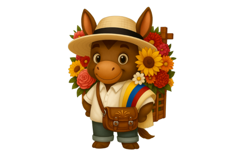 Mascota VI Festival Nacional de Cultura 2025 