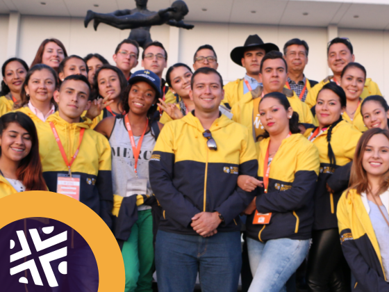Fotografía estudiantes en el III Festival Nacional de Cultura