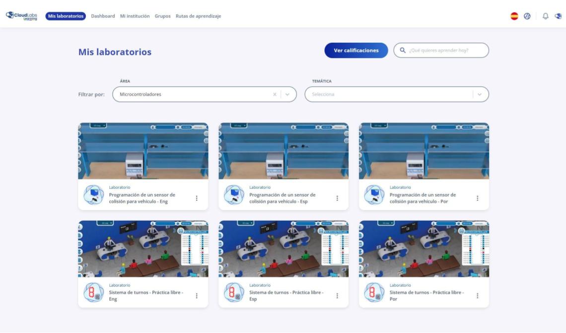 CLOUDLABS - Microcontroladores