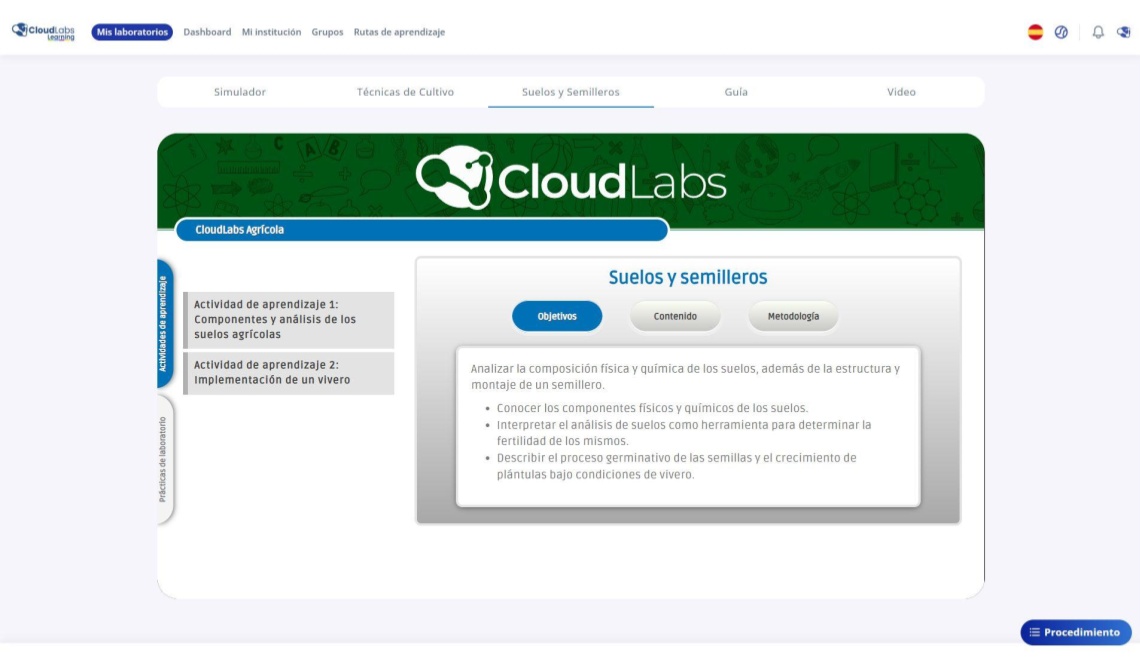 CLOUDLABS - Agricultura