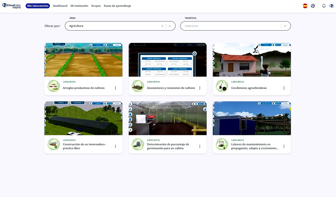 CLOUDLABS - Agricultura