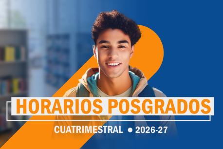 Horarios Posgrado Virtual Cuatrimestral