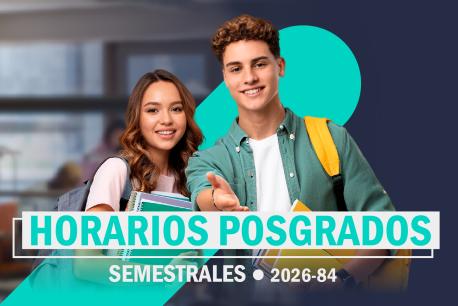 Horarios Posgrado Virtual Semestral