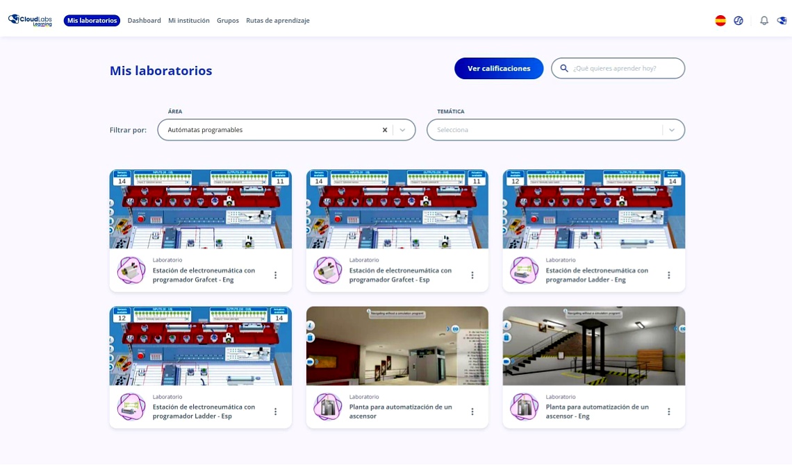 CLOUDLABS - Autómatas Programables