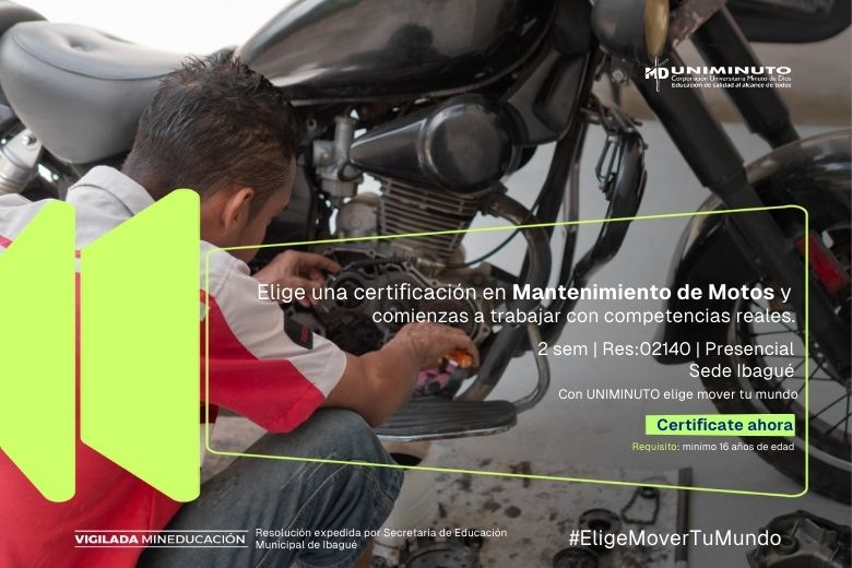 TÉCNICO LABORAL POR COMPETENCIAS EN MANTENIMIENTO DE MOTOS