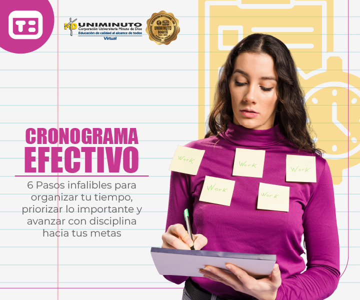 6 pasos infalibles para crear un cronograma efectivo