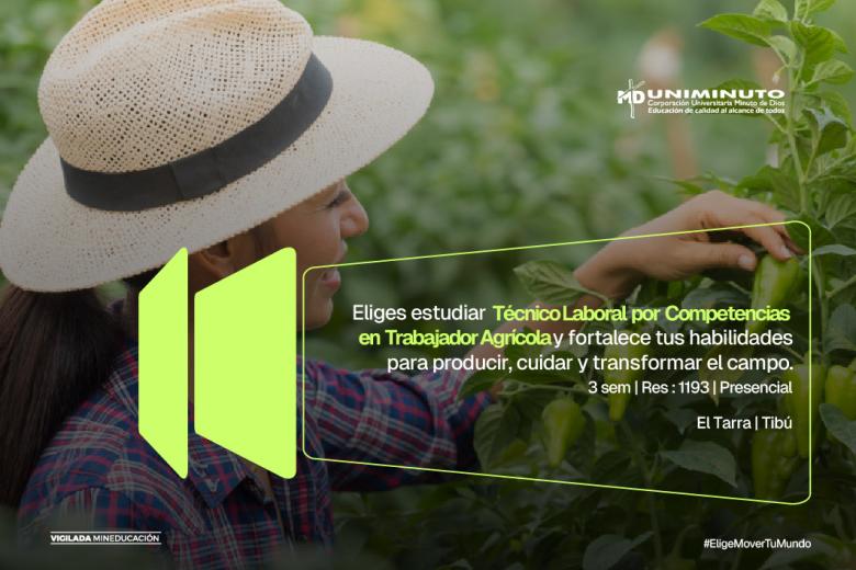 Técnica Laboral Por Competencias en Trabajador Agrícola