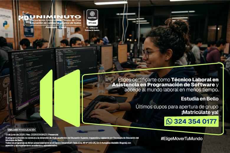 Técnica Laboral Asistencia en Programación de Software 