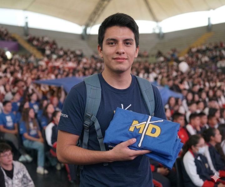 estudiante de UNIMINUTO en el  BizFest