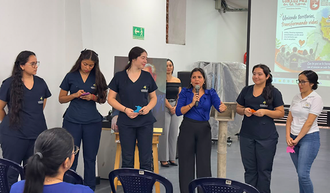 Estudiantes participantes del C.U Bucaramanga 