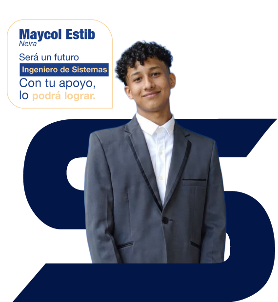 Maycol Estib Neira quiere estudiar Ingeniería de Sistemas