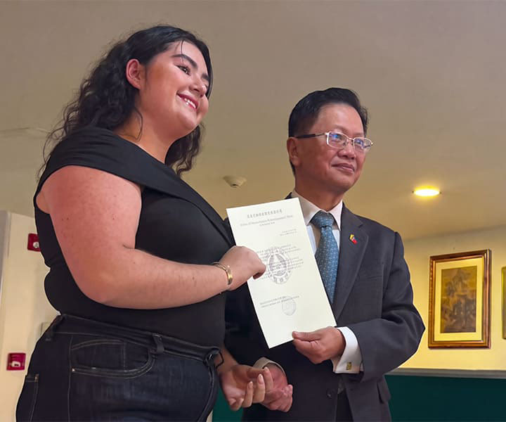 UNIMINUTO - Antioquia Chocó en su conexión internacional sigue abriendo fronteras académicas con beca de estudio en Taiwán.