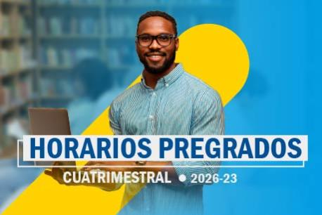 Horarios pregrado Virtual Cuatrimestral