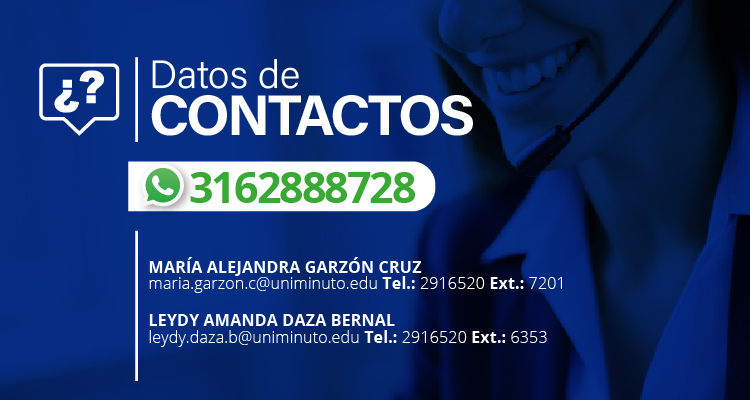 Datos de contacto - educación continua