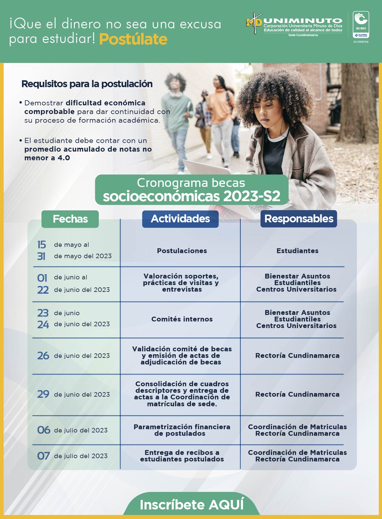 Becas Socioeconómicas 2023-2