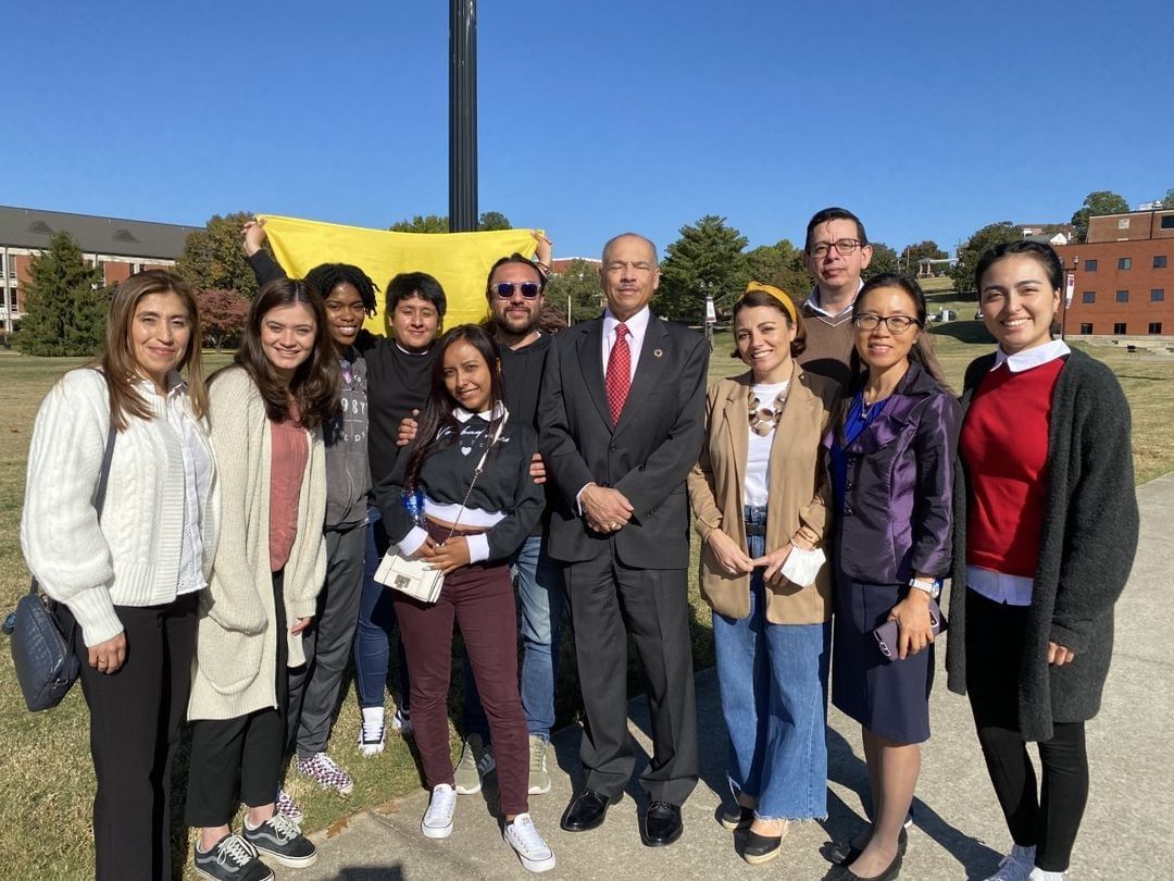 legada de estudiantes de UNIMINUTO a Alabama A&M University con el fin de realizar talleres de emprendimiento y negocios