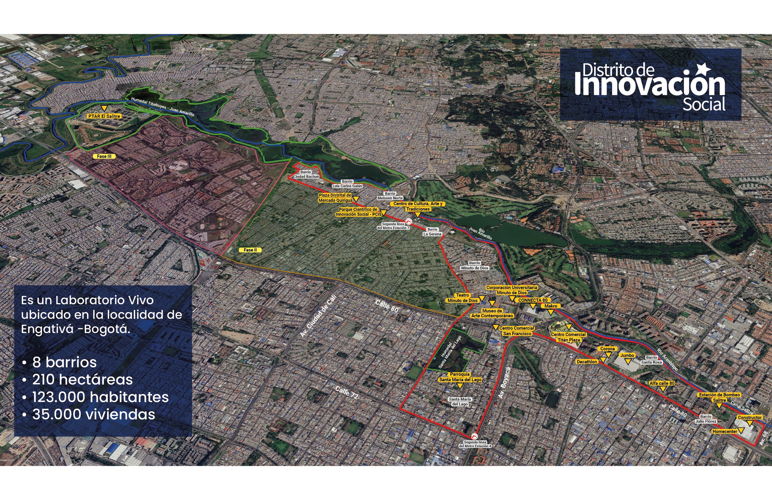 Mapa Distrito de Innovación Social