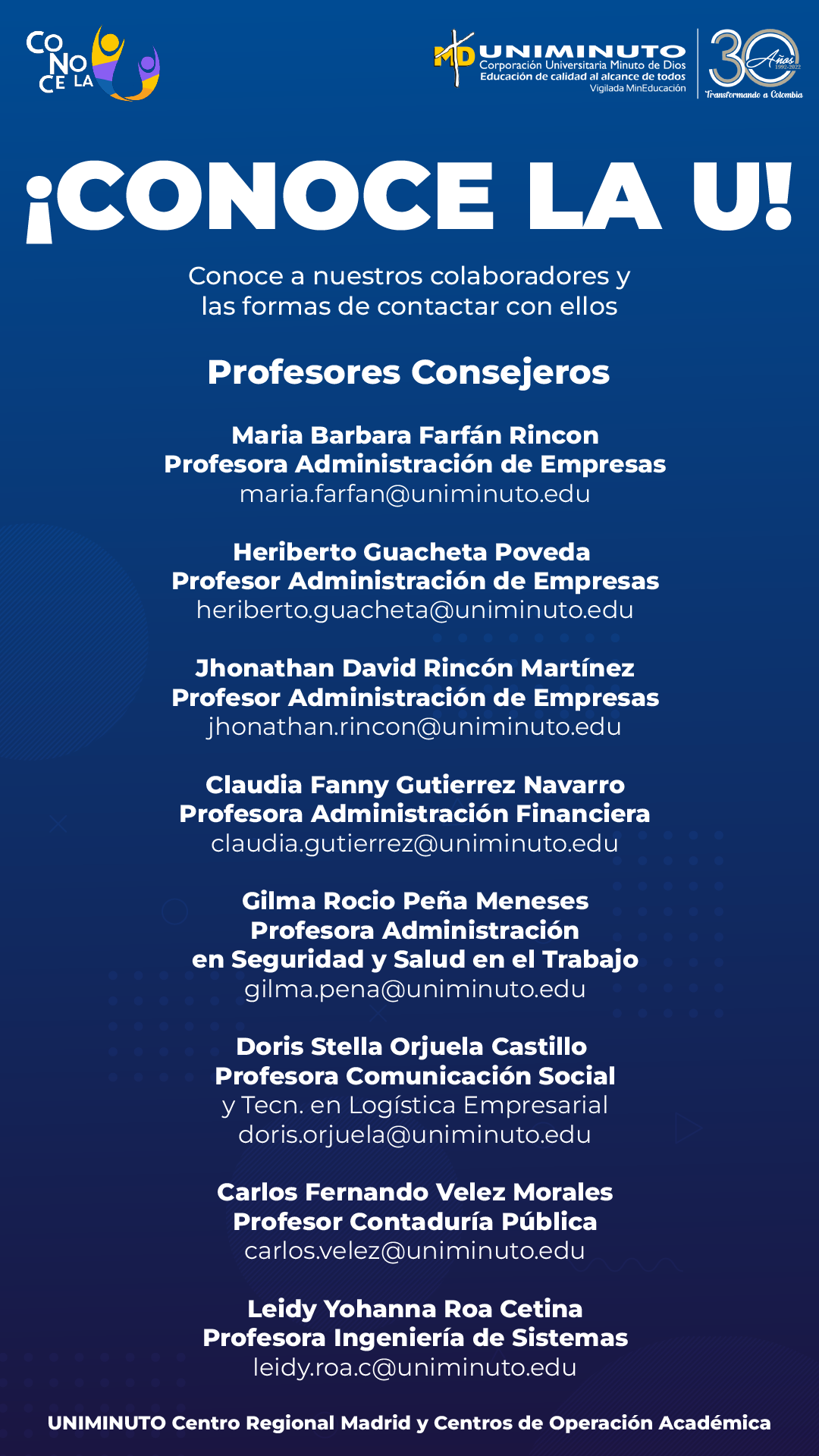 Profes consejeros