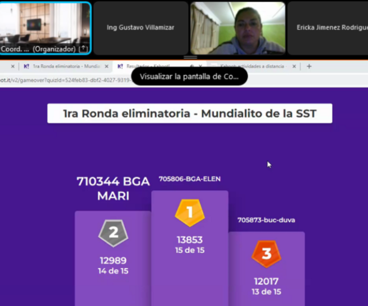 Primera ronda de eliminatoria, mundialito de SST