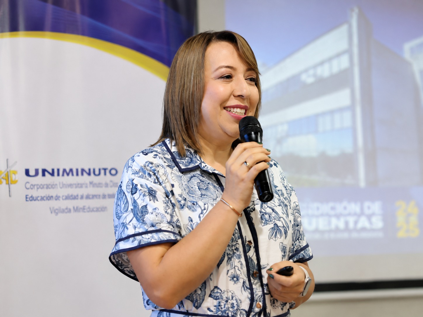 Carolina Tovar Torres, rectora de UNIMINUTO Tolima-Huila, lidera la Rendición de Cuentas 2026