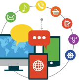 Dispositivos de comunicación y formatos