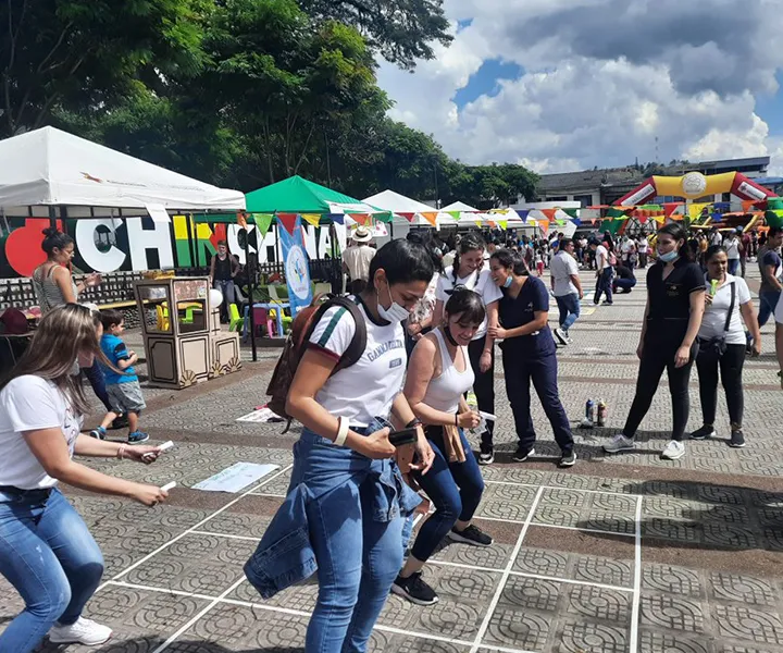 Celebración del niño en Chinchiná