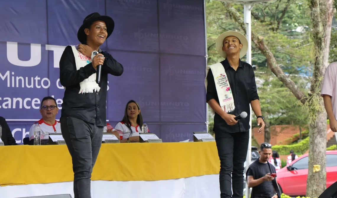 Trovadores invitados a la inauguración de los XII Juegos Nacionales de UNIMINUTO