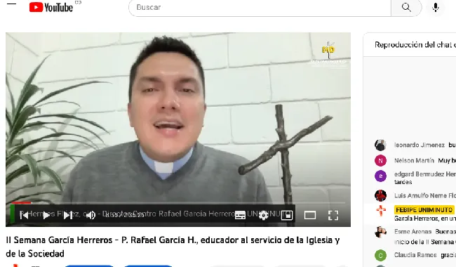 Padre Hermes Flórez - Director Centro Rafael García Herreros